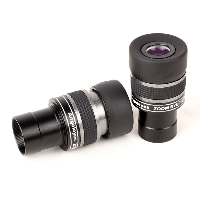 Angeleyes 7.5-22.5mm zoom alta ocular profissional telescópio ocular hd acessórios de alta ampliação zoom contínuo de 1.25 polegadas