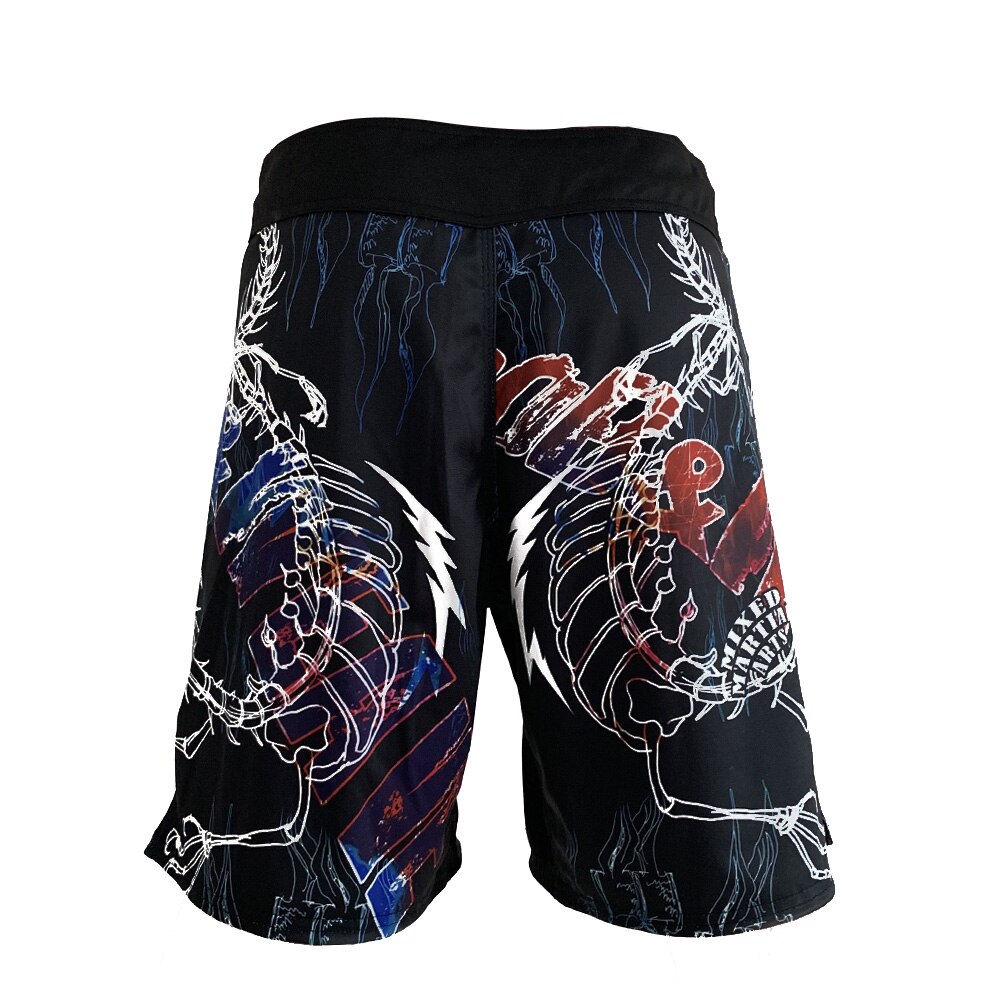 Mma herre muay thai kickboxing shorts fitness fighting boxeo trunks træningshort