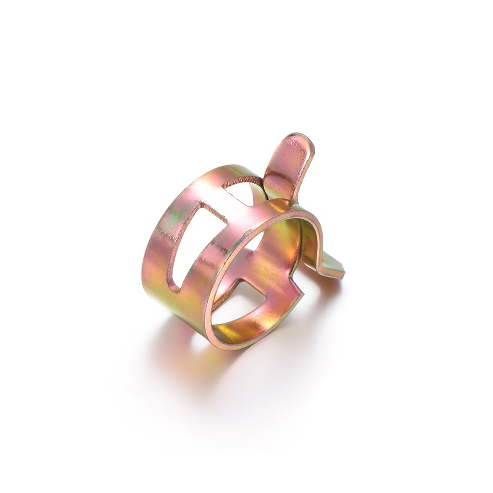 10Pcs 5-16mm Spring Clips Fuel Oil Water Hose Clip Pipe Tube Clamp Fastener Cooling Systems Car & Truck PartsAccessories