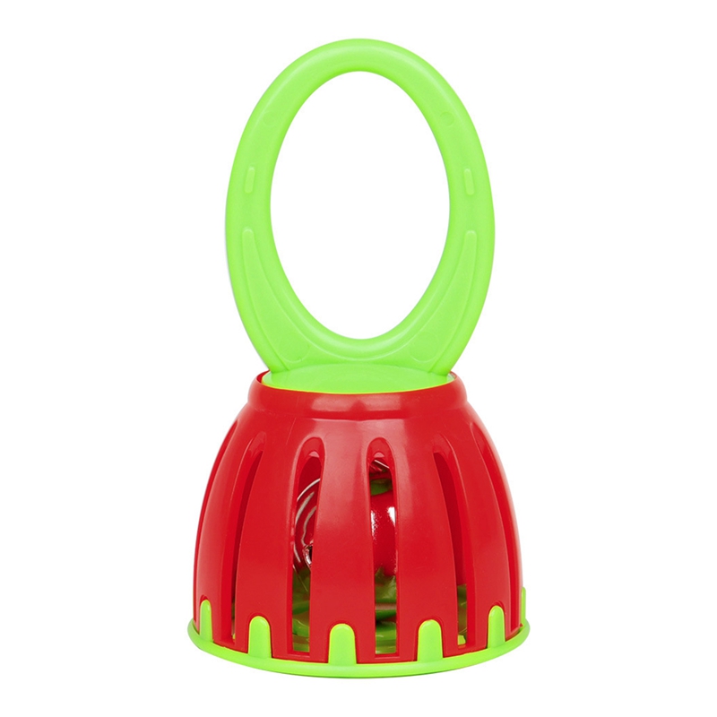 Babymusik orff-instrumente shaker stick kinder babykäfig glocke früherziehung musikhilfen baby rammelaar handvat