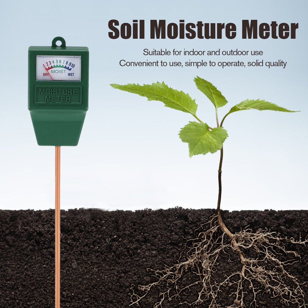 Garden Plant Soil Moisture Meter Hydroponics Analyzer Meter Moisture PH Measurement Tool For Indoor Outdoor Garden Plants