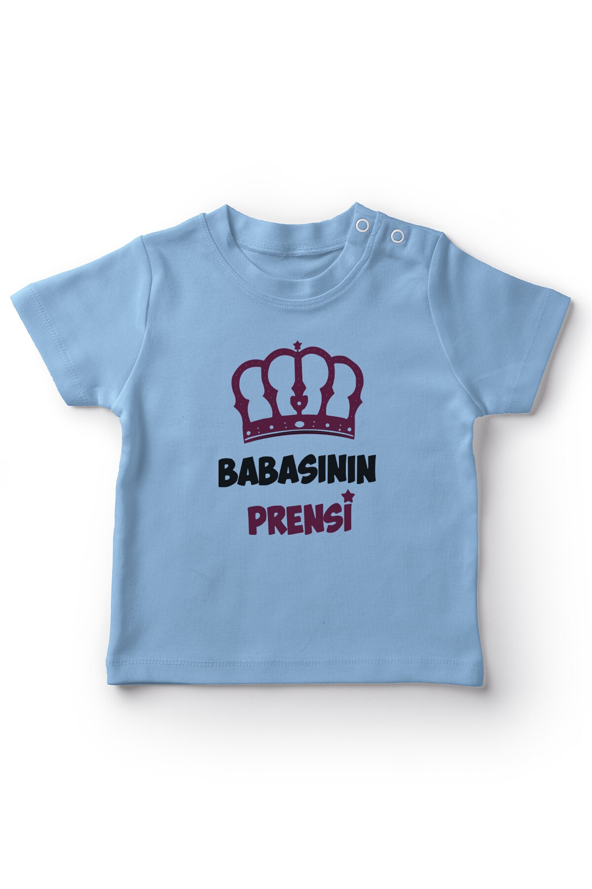 Angemiel bébé père Prince garçon tee shirt bébé bleu