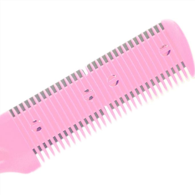 Barber Scissor Hair Cut plastic Material Barber Scissor Hair Cut Style Magic Blade Comb Haircut Tool Fine 827