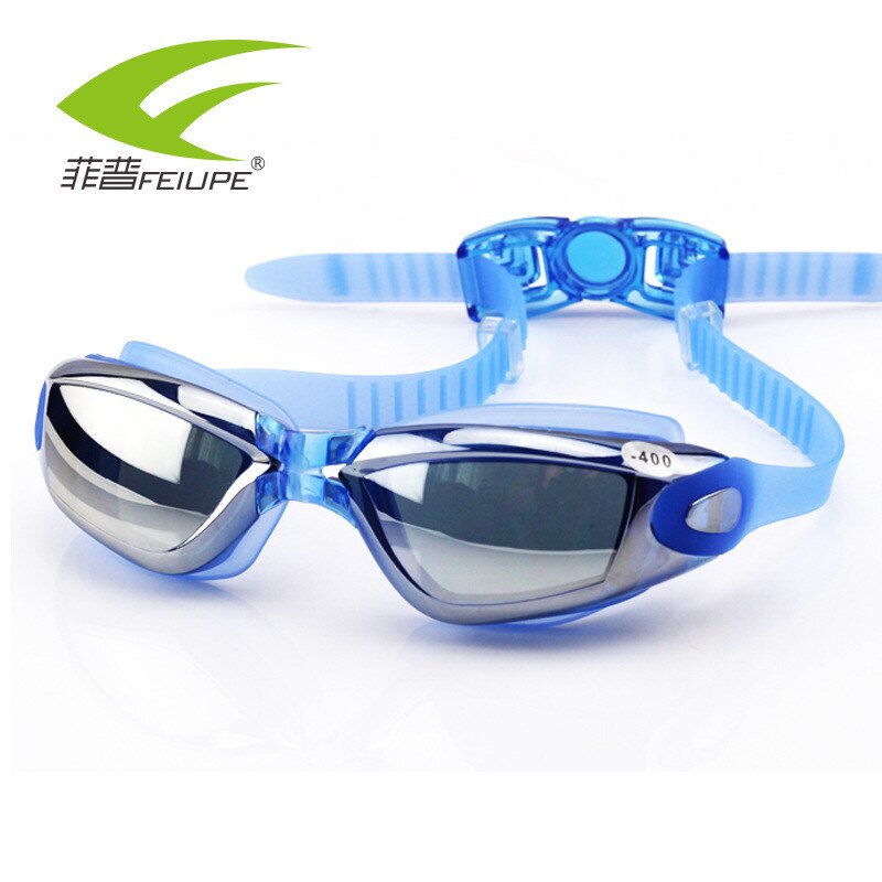 Lunettes de natation pour hommes et femmes, Anti-buée, Protection UV, Gel de silice, étanche, pour plongée, M619AMR