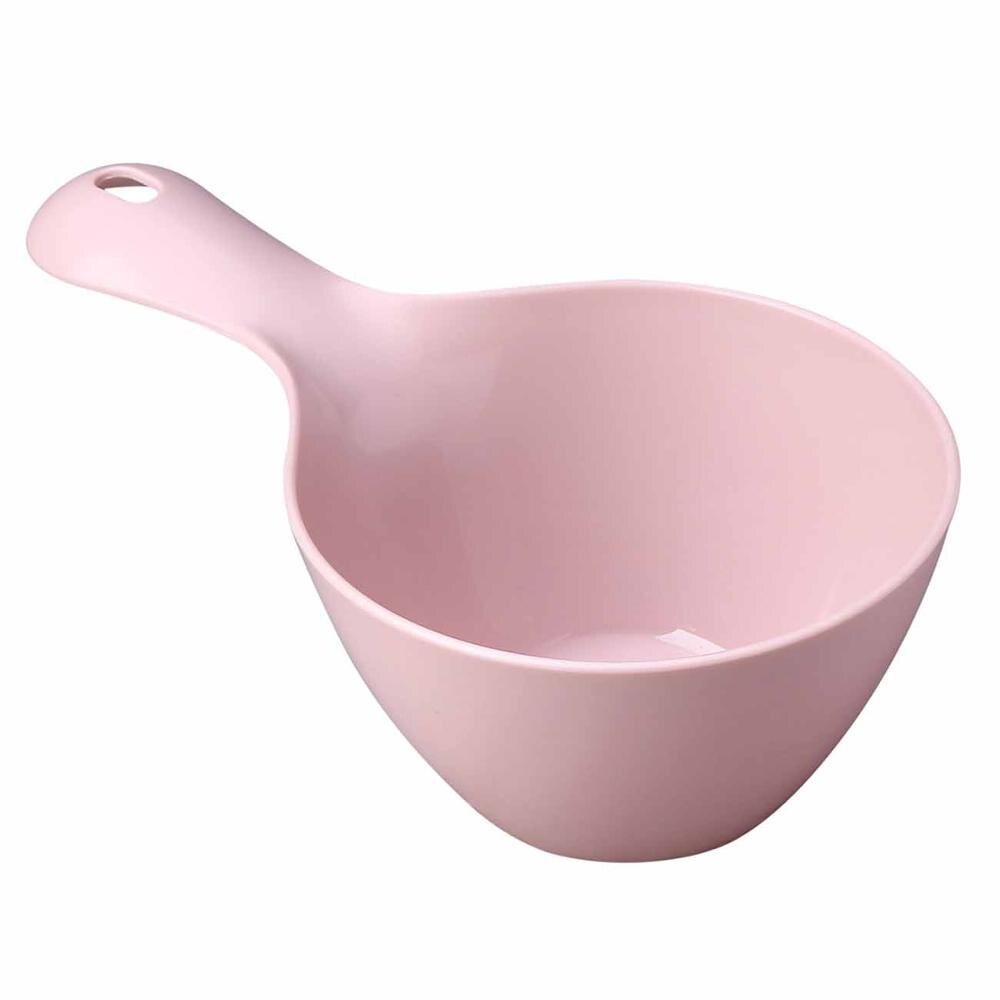 Gobelet à shampoing en plastique épais pour bébé, grande louche à shampoing pour la cuisine, la salle de bain et le jardin: Rose
