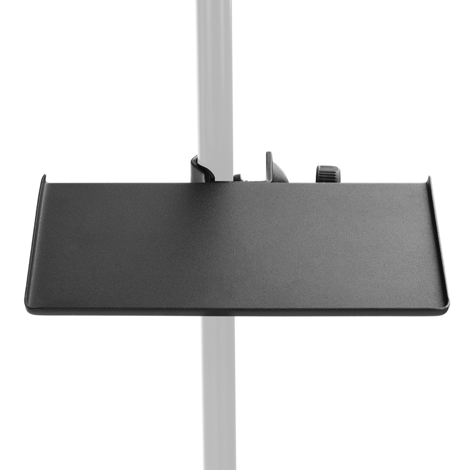 Universal Microphone Stand Clamp-on Tray Metal Material with Mounting Clamp