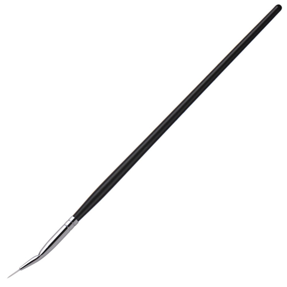 Brocha delineadora de ojos oblicua para mujer, 1 unidad, maquillaje, delineador de ojos, herramientas