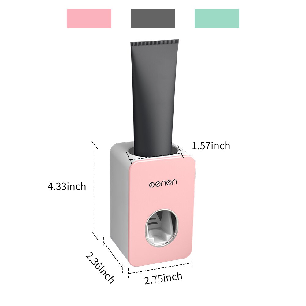 Toothpaste Dispenser Automatic Hands Free Wall Mounted Extrusion Toothpaste Squeezer
