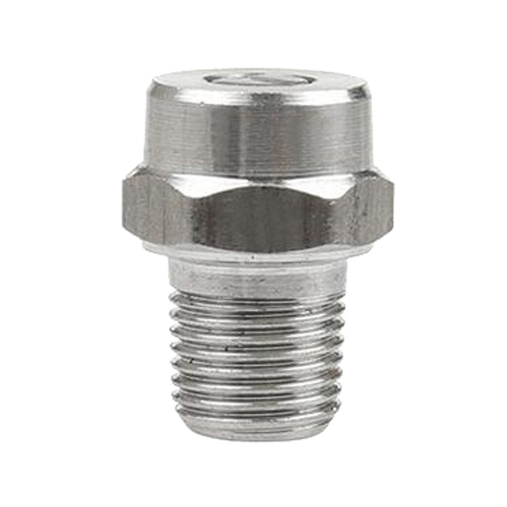 1 Piece 25 Degree Stainless Steel Washer Spray Fan Nozzle Tip NPT 1/8 Inch High Pressure Spray Nozzle Tip for Pressure Washer