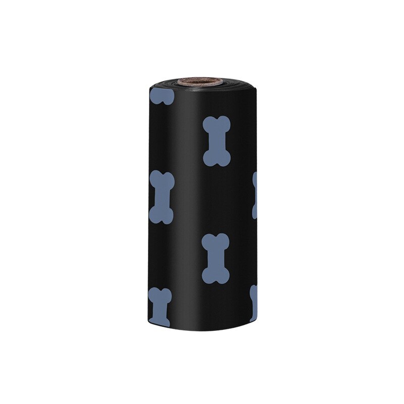 Custom Eco Friendly Biodegradable Compostable Poo Waste Bags For Pet Dogs Poop Bags: Black