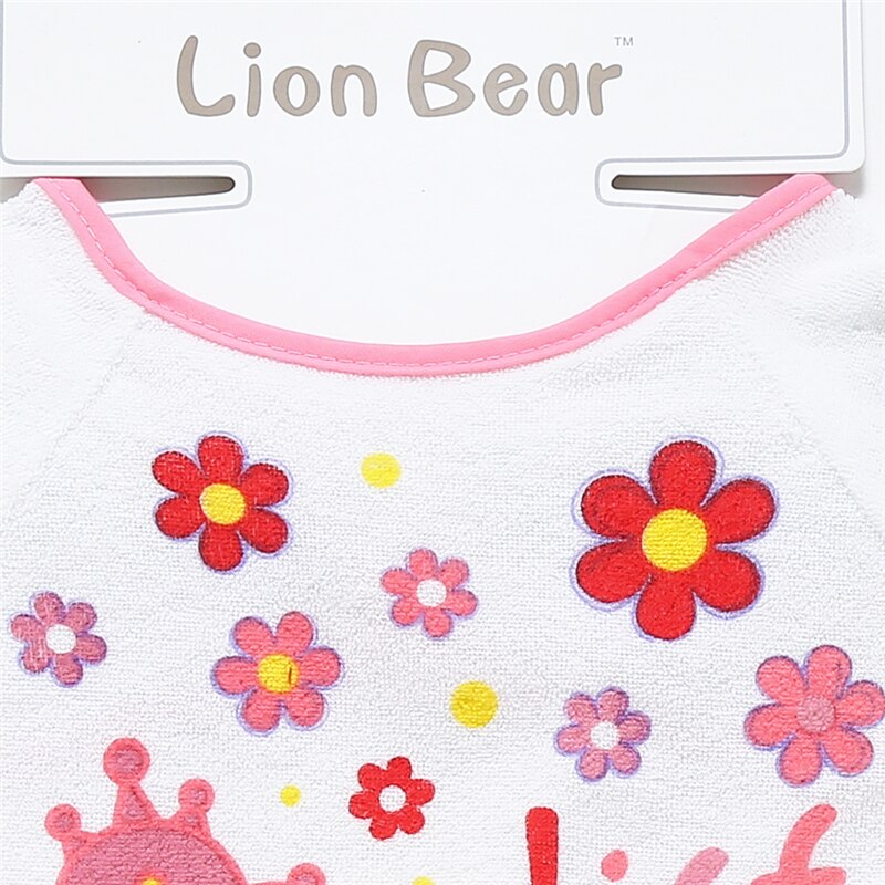 Apron baby bibs for babies Cotton waterproof Long Sleeve Smock Saliva Burp Cloth infant 6-24 Month kid baby feeding Accessories