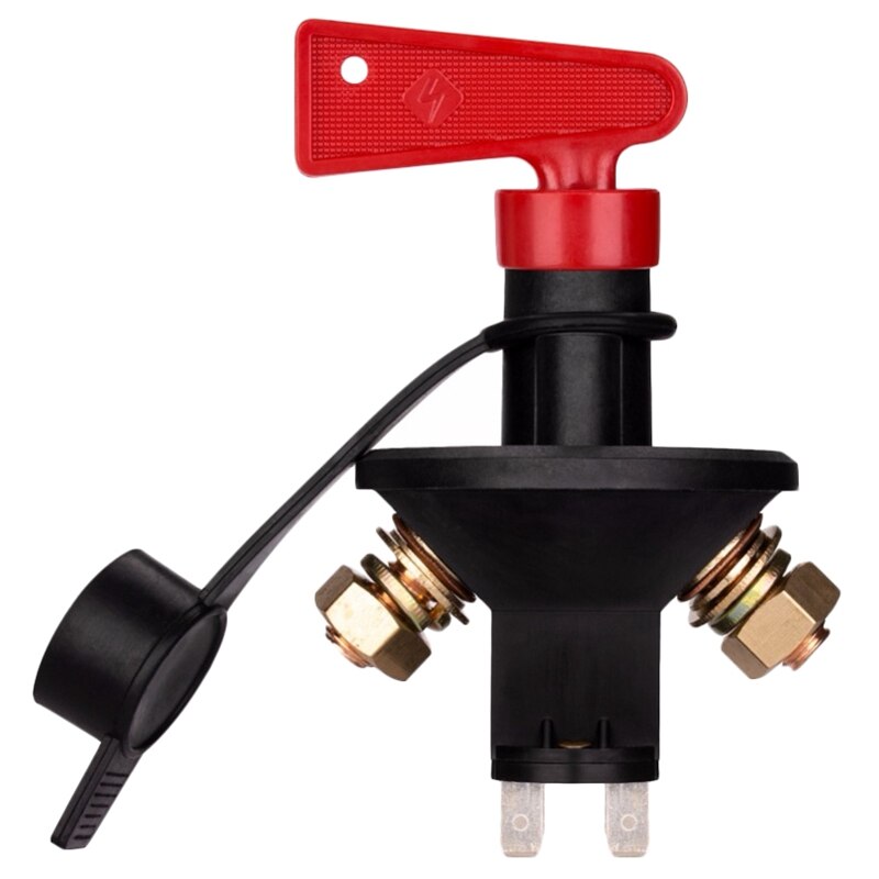 Car Battery Switch Yacht Master Power Isolator Isolator Switch Rotary Cut / Off Kill Switch Battery Disconnect: Default Title