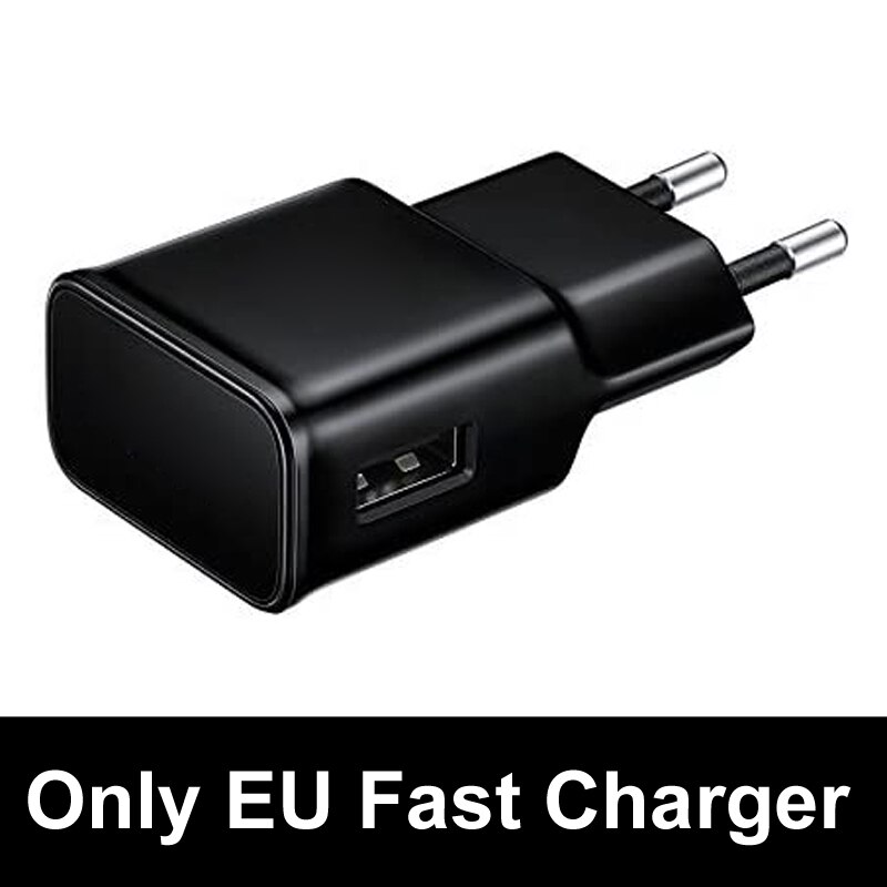 Quick Charging For Samsung Galaxy S20 S10 S9 S8 Plus Note 8 9 10 LG G5 G6 G7 V20 V30 ThinQ Plus Fast Charger USB Type C Cable: Charger Black