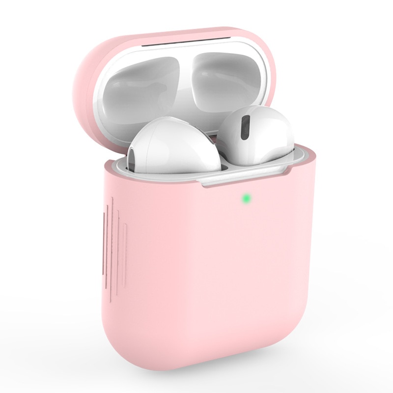 2020 Caso auricolare Trasduttore Auricolare Della Copertura Della Pelle 17 Colori Calotta di protezione In Silicone Per Airpods Silicone Universale Della Copertura Della Pelle Per Airpods