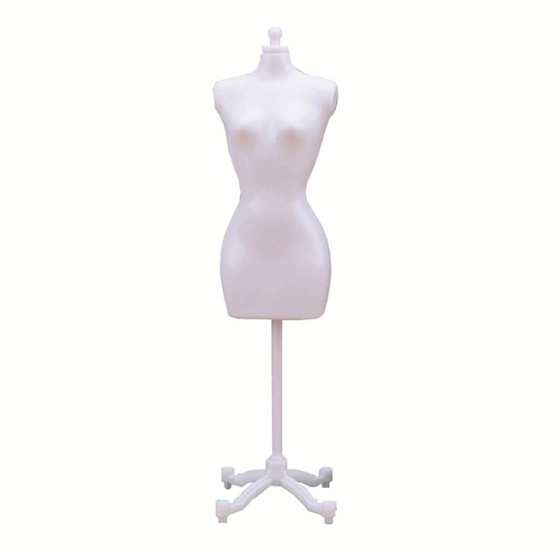 Poupée Mannequin avec support M07 22, robe de présentation complète du corps, robe de couturière, exposition de bijoux