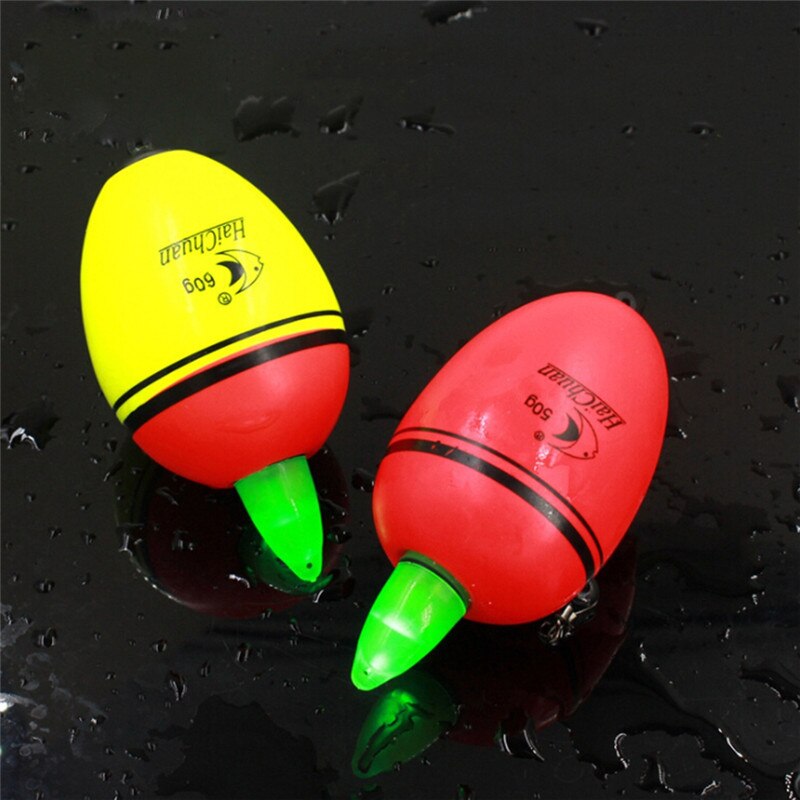 Night Light Glowing EVA Fishing Float Led Luminous Fishing Float Lighting Floats Tube Fishing Equipment Random Color 3