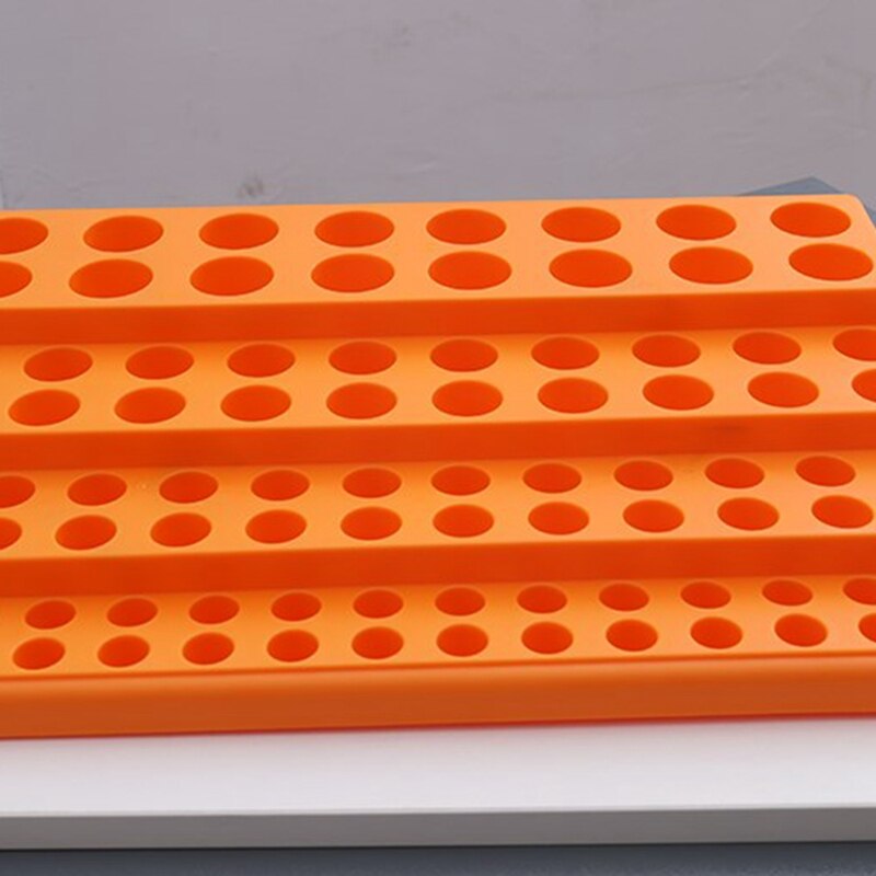 CNC Machining Center ER Collet Storage Box 88 Holes ER16 ER20 ER25 ER32 Chuck Finishing Rack Plastic Box