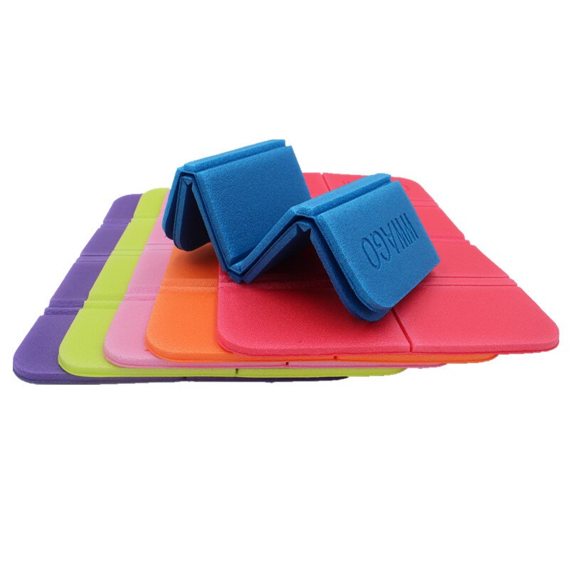 Zoegneer XPE-kussen, opvouwbare stoelmat voor buiten kamperen, vochtbestendige pad/opbergtas 385 x 275 x 11 mm (groen
