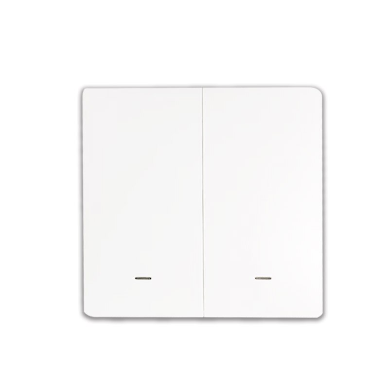 Lonsonho eWeLink WiFi Smart Switch RF433 UK Push Button Smart Home Automation Module Compatible Alexa Google Home Assistant: 2 gang