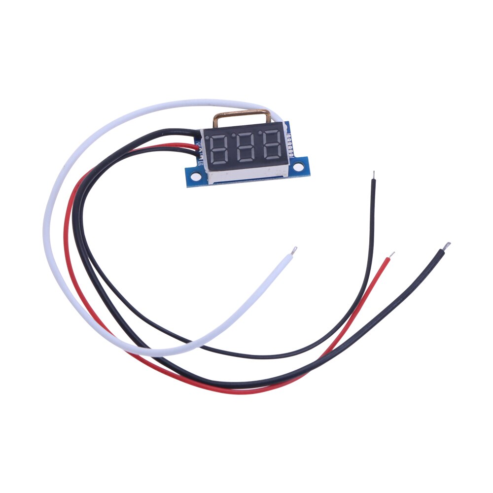THGS Digital LED Ammeter AMP Panel Power Indicator Ammeter DC0-10A Red