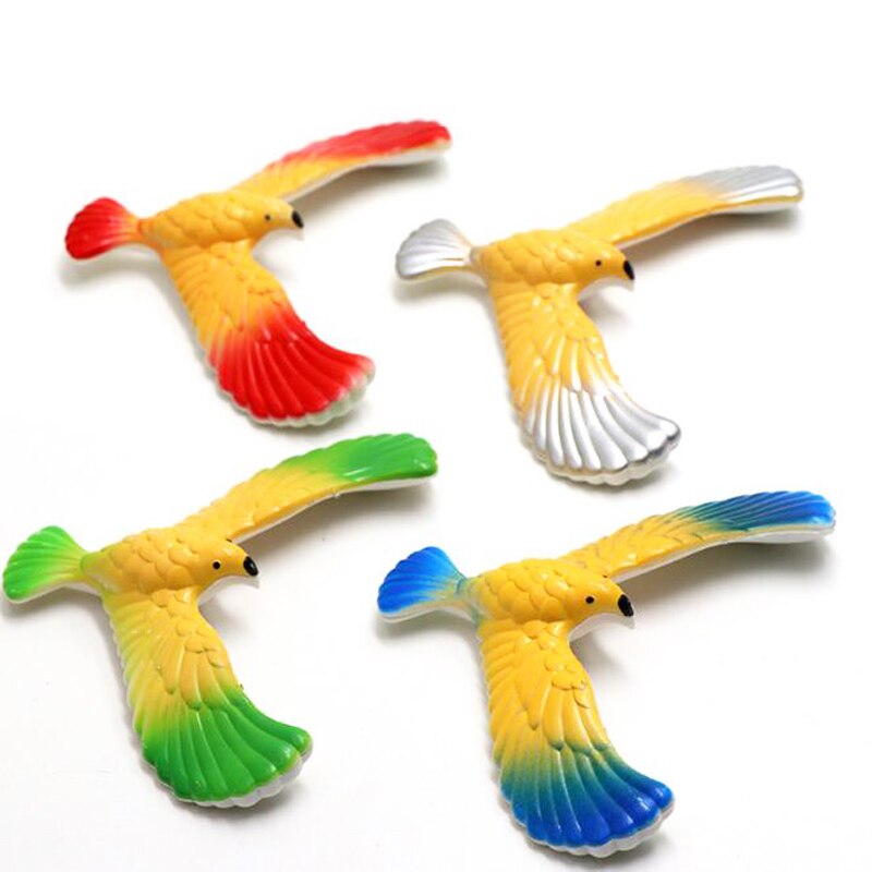 1 Set Evenwichtige Eagle Vogel Plastic Antistress Speelgoed Vinger Balancing Game Developmental Educatief Speelgoed Voor Kids Funny Zintuiglijke Speelgoed