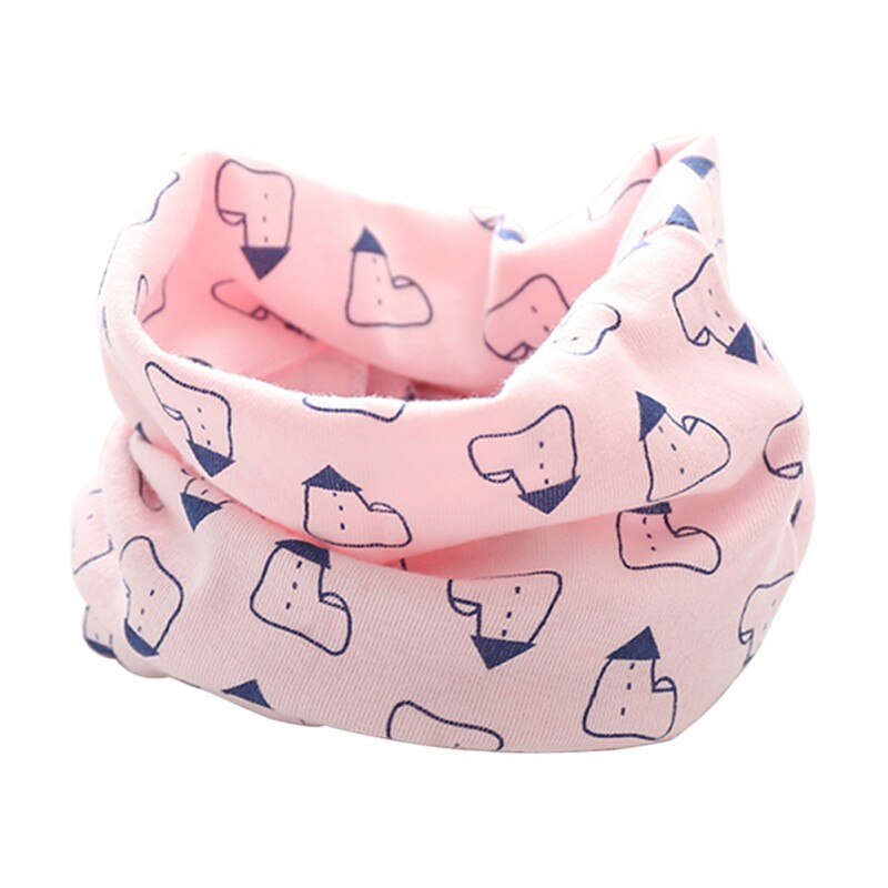 Printemps automne enfants coton écharpe bébé enfants écharpe hiver garçons filles dessin animé écharpes bébé mignon foulard w