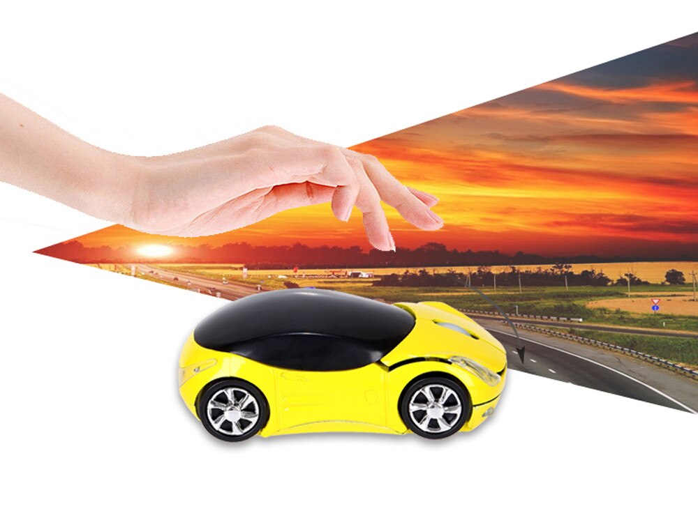 Carprie Wireless Sports Car Mouse 2.4ghz Usb Optical Computer Mouse 3d Muse Gamer For Pc Laptops Usb Scrolling Mouse #10