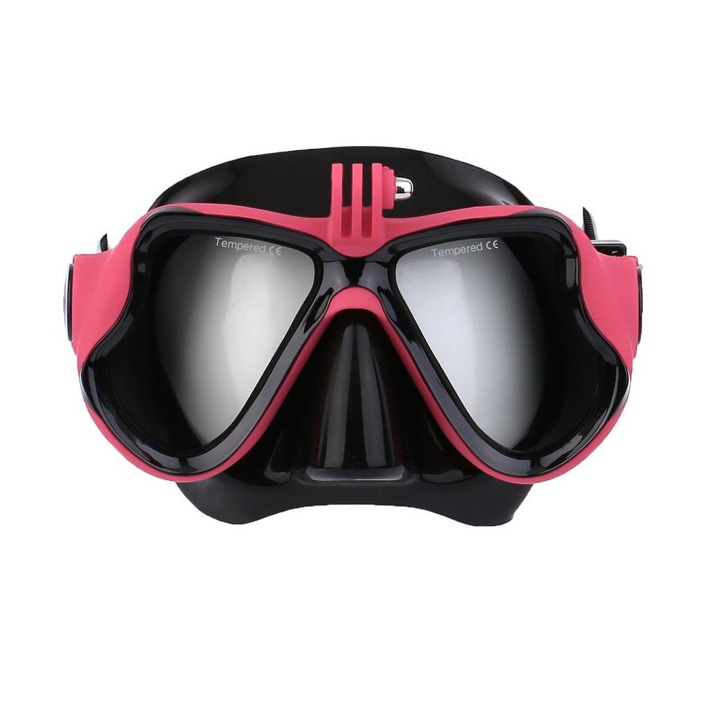 Professionele Onderwater Camera Duikbril Scuba Snorkel Anti-Fog Zwembril Geschikt Voor Standaard Gopro Sport Camera