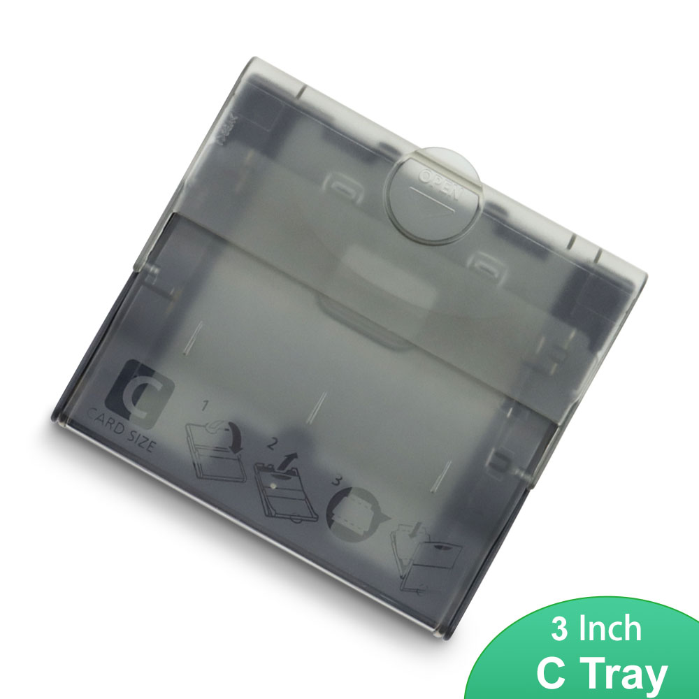 Plateau d&#39;entrée en papier C 3 pouces, Compatible avec Canon Selphy CP1300 CP1200 CP910 CP900 CP810 imprimante PCC-CP400 plateau de ramassage