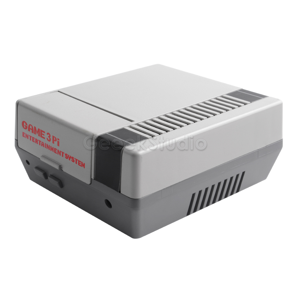 Nes3Pi Nes Stijl Case Kit Abs Functionele Koelventilator Heatsinks Schroevendraaiers Voor Raspberry Pi 3B +/3B/2B