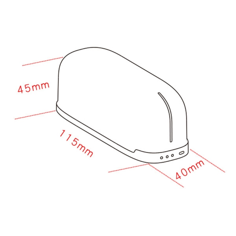 Ozone Air Purifier Fresh Deodorizer Odors Smell Remover Deodorant Sterilizer for Refrigerator Car