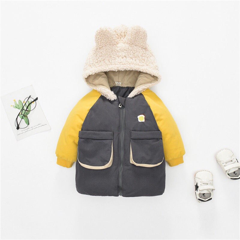 Bébé filles veste automne hiver veste pour filles manteau enfants vêtements d'extérieur à capuche manteau pour garçons veste manteau enfants vêtements