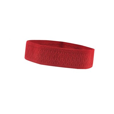 Unisex di Sport Della Fascia Anti Sudore Non-slip Elastico Dei Capelli Della Fascia Testa Multifunzionale Sport Sciarpa Fascia del Sudore Corsa E Jogging Sudore Dei Capelli fascia: Rosso