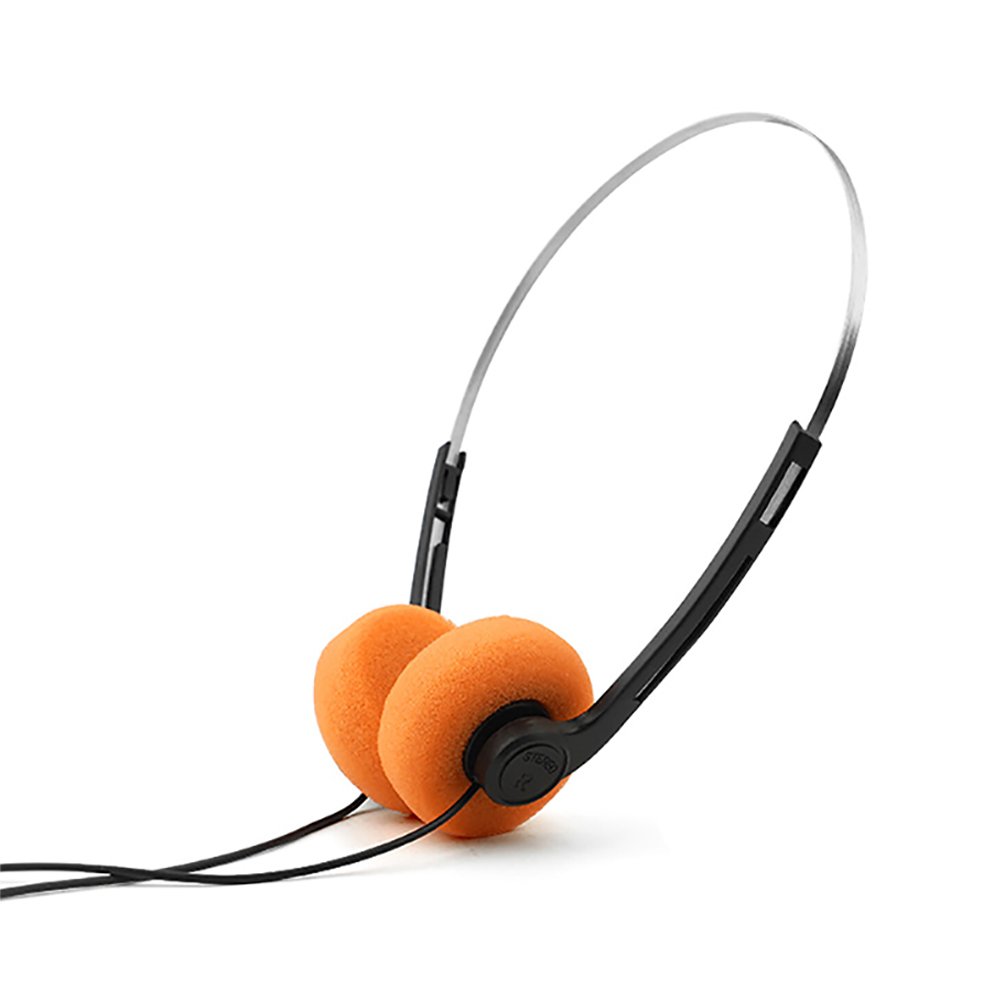 Auriculares con cable de 3,5mm, música, Mp3, Walkman, sentimientos Retro, auriculares pequeños con cable portátiles, accesorios para fotos de deportiva: Rojo