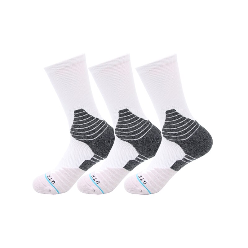 3 Pairs Mens and Women Athletic Basketball Socks Outdoor Running Cycling Sports Socks Compression Socks: AD042