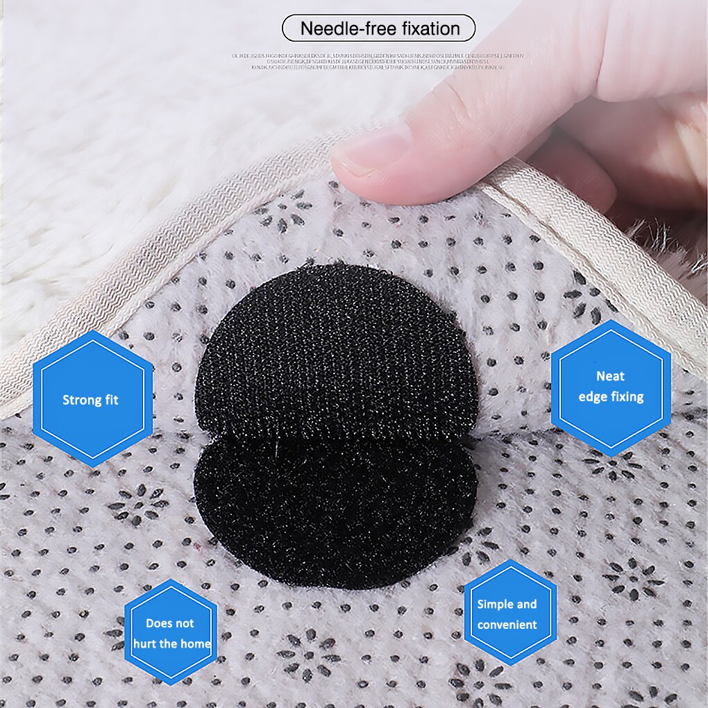 Antislip Vloermat Plakband Pad Tapijt Tapijt Grijper Coin Ronde Vormige Pad Montage Tape