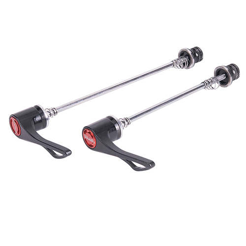 CYCEARTH 40,35 g titanium fiets QR spies hendel MTB racefiets wielnaaf Ultralichte Ti-as koolstofvezel handvat Quick Release spies (rood