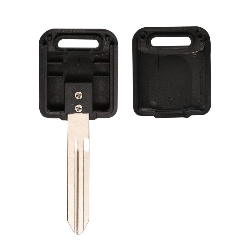 Bilchave 10pcs Transponder Remote Car Key Shell For Nissan Versa Teana Livina Sylphy Tiida Sunny March X-trail With Uncut Blade