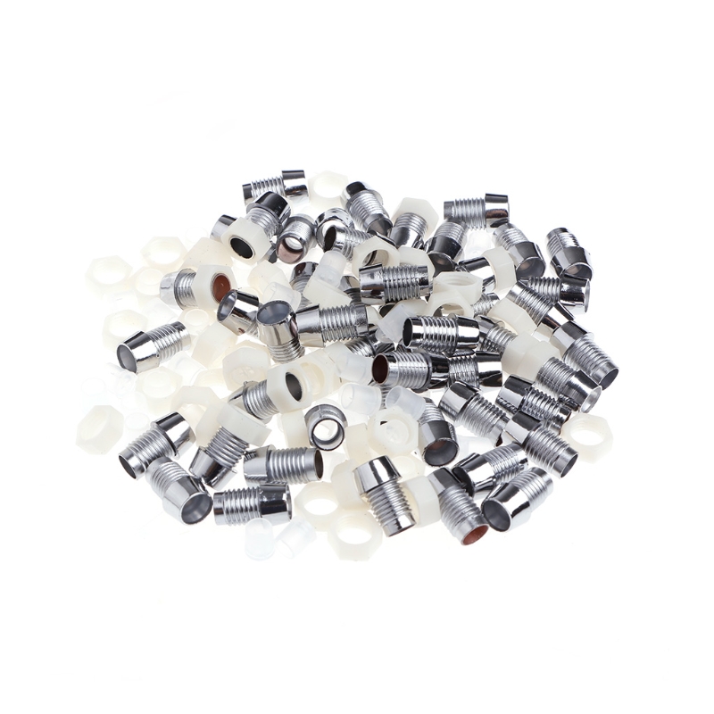 50 Sets 5Mm Led Socket Diverse Kit Bezel Panel Led Diode Houder Pakking