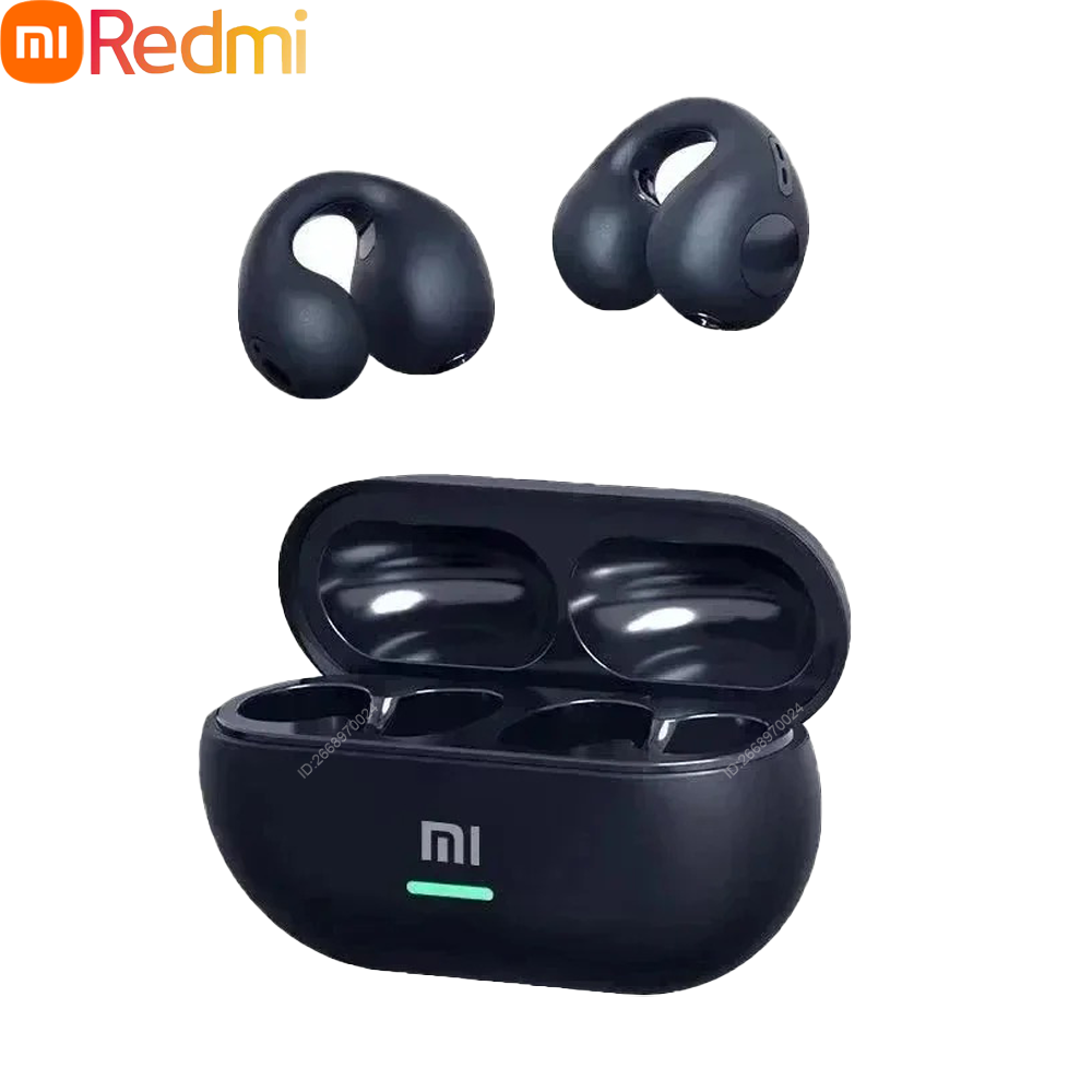 Xiaomi Redmi Ear-Clip Auricolare a conduzione ossea compatibile Bluetooth Auricolari wireless Auricolare sportivo per bassi stereo surround 3D
