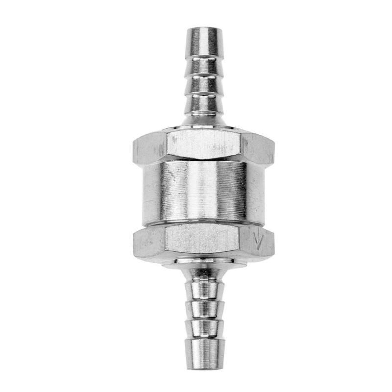 Kontraventil til aluminiumsbrændstof envejs benzin diesel auto bil skib helikopter motorcykel brændstofsystem tilbehør 6/8/10/12mm: 6mm