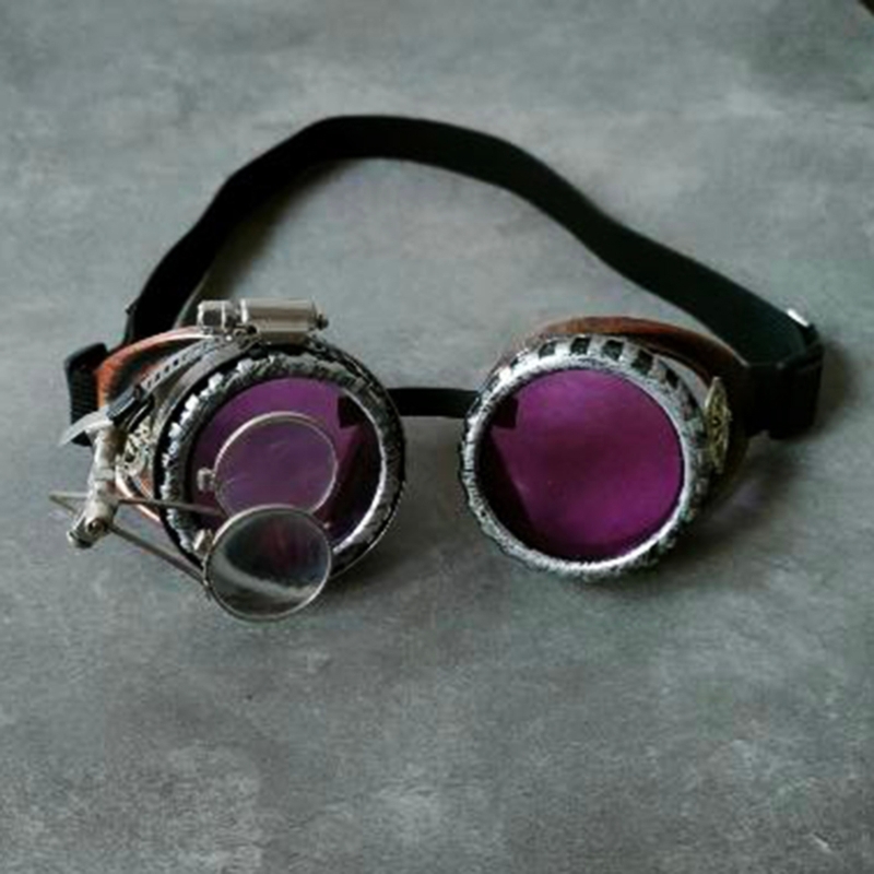 Retro skibrillen vintage steampunk brillen motorbrillen voor dames en heren  n0hf