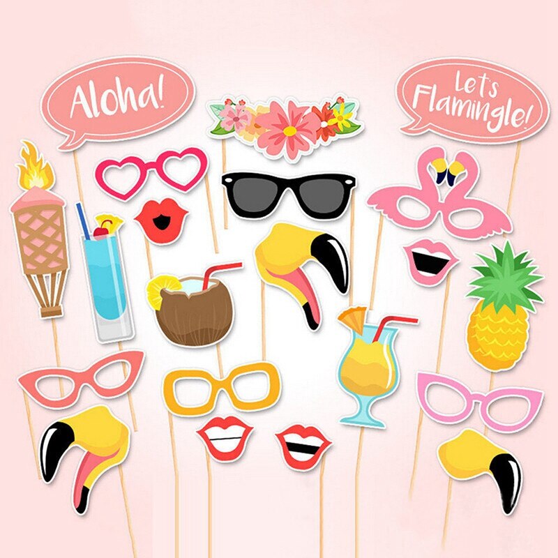 Photo Props Mr Mrs Photobooth Props Photo DIY Accessories Festival Event Party Supplies Wedding Decoration: 21pcs