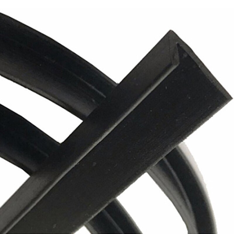 Joint d&#39;étanchéité pour vitres de voiture 4m, bandes d&#39;étanchéité en caoutchouc pour porte latérale de voiture, remplacement de style