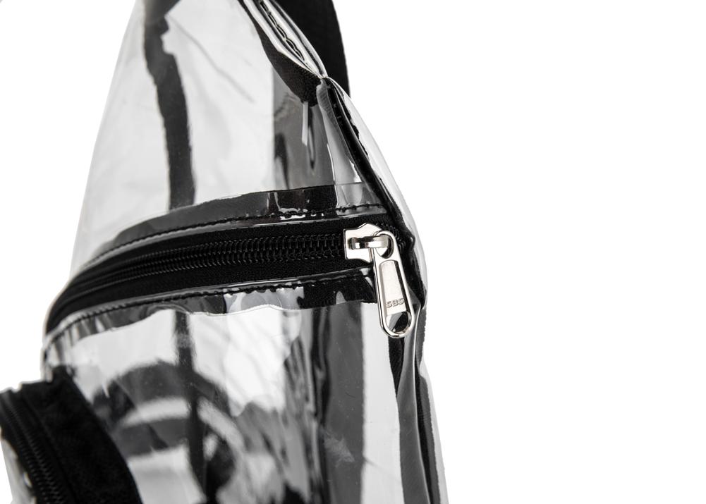 Outdoor Multifunctionele Transparante Tas Draagbare Waterdichte Grote Capaciteit Mode Telefoon Tas Met Kleine Zakken Sling Bag