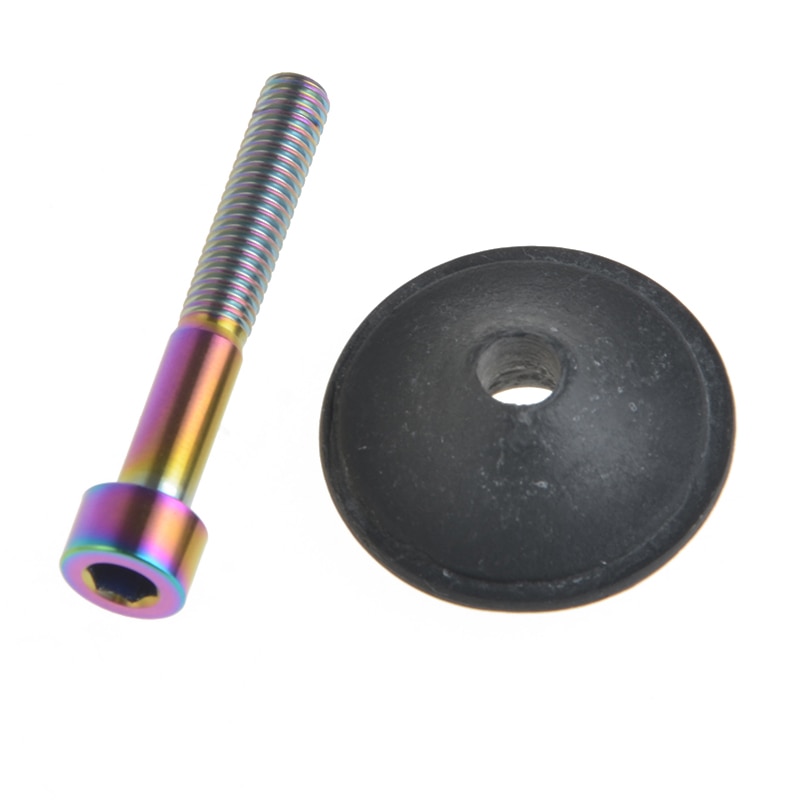 Bike Bicycle Stem Top Cap Headset Cover With Bolt Apply To 28.6mm 1 1/8" Front Fork Head Bicycle Accessories