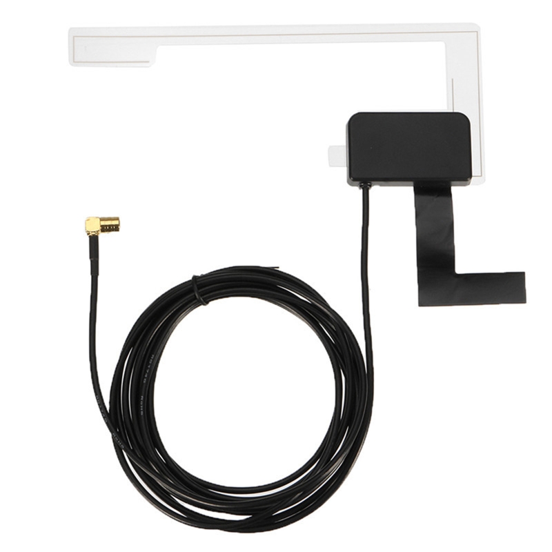 Bil dab digital radio patch antenne antenne selvklebende gjennomsiktig innebygd antenne