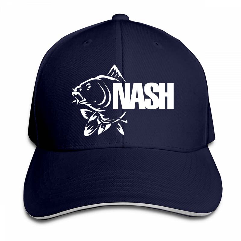 Carp Fish Tackle Angling nash Baseball cap men women Trucker Hats adjustable cap: 2-Navy