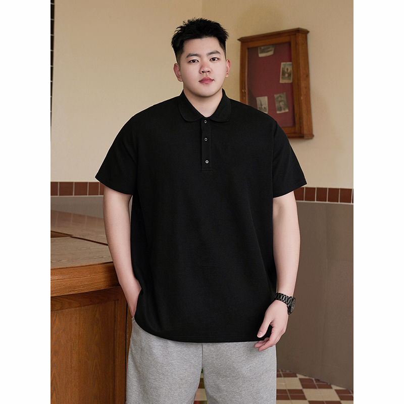 Hommes Polo chemise de grande taille 5XL/6XL/7XL 110-175kg ample surdimensionné t-shirt grande taille vêtements 자 Ropa Hombre Camisa Masculino