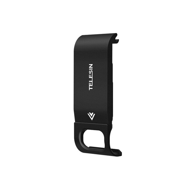 TELESIN-Tapa lateral de batería para GoPro9 Gopro10, aleación de aluminio, fácil de quitar, tipo C, puerto de cubierta de carga para GoPro Hero 9 10: 1pcs Side Lid